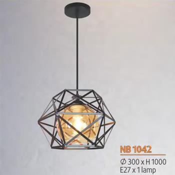 Đèn treo quán kiểu sang trọng Ø300*H1000, E27*1 Lamp NB 1042