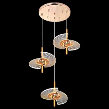 Đèn thả trần trang trí Ø500*H1100 - Led Ánh Sáng Vàng NB 2199