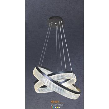 Đèn thả trang trí Ø550*H1000 - Led 3 màu ánh sáng NB 604