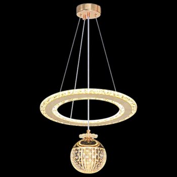 Đèn thả trần trang trí Ø350*H800 - Led 3 màu - 60W NB 631/1