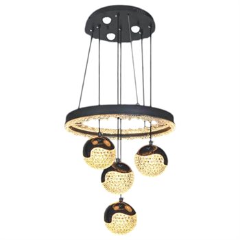 Đèn thả trần trang trí Ø400*H900 - Led 3 màu - 150W NB 638/4