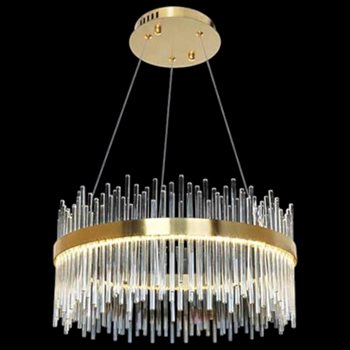 Đèn treo led Ø600 x H300 + 700, 3 màu ánh sáng NB 8001A