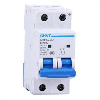MCB 2P CHINT NB1-63H/2 8In DC220V NB1-63H/2 8In DC220V