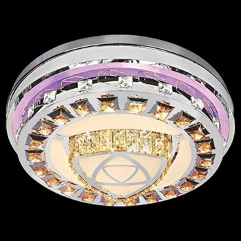 Đèn ốp trần Led tròn kiểu sang trọng Ø600*H160, Ánh sáng trắng, vàng, trung tính NC 234