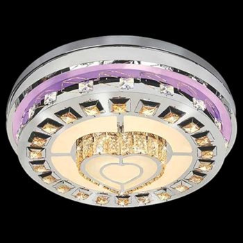 Đèn ốp trần Led tròn kiểu sang trọng Ø600*H160, Ánh sáng trắng, vàng, trung tính NC 235