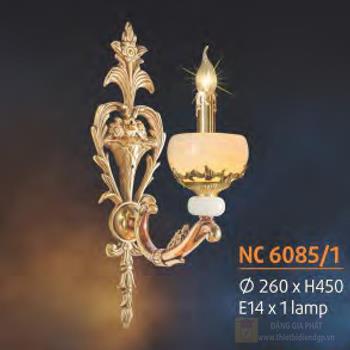 Đèn tường nến đồng phong cách cổ điển Ø260*H450 - E14*1 Lamp NC 6085/1