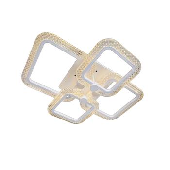 Đèn mâm ốp trần trang trí Ø600*H130, Led 3 màu ánh sáng NC 814A