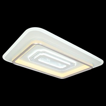 Đèn mâm ốp trần vuông mica Ø800-600*H80 Led 200W 3 màu ánh sáng NC 830