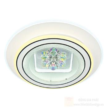 Đèn mâm tròn mica Ø500 x H80 Led 140W 3 màu ánh sáng NC 836