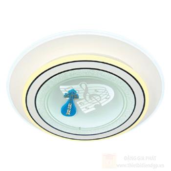 Đèn mâm tròn mica Ø500 x H80 Led 140W 3 màu ánh sáng NC 839