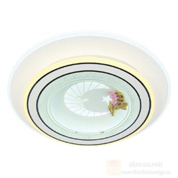 Đèn mâm tròn mica Ø500 x H80 Led 140W 3 màu ánh sáng NC 840