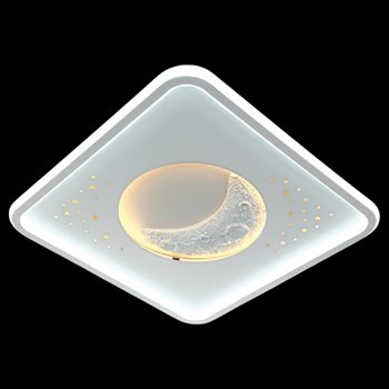 Đèn mâm ốp trần vuông mica Ø500*H50 Led 160W 3 màu ánh sáng NC 920