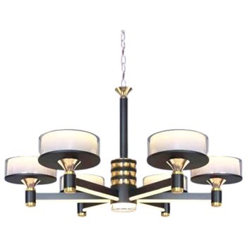 Đèn chùm trang trọng phong cách cổ điển Ø700 x H380 + 400, led 3 màu ánh sáng NC 9270/6