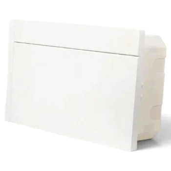 Tủ điện âm tường Nanoco NDB116P 12-16 Module mặt và đế nhựa NDB116P