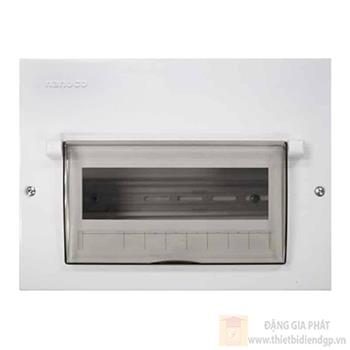 Tủ điện 5-10 Module Nanoco vỏ và đế kim loại âm tường NDP110