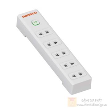 Ổ cắm kéo dài dân dụng Nanoco 15A-220V NES5215-x