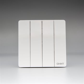 Công tắc bốn 1 chiều CHINT NEW2-M00700 10AX 250V NEW2-M00700
