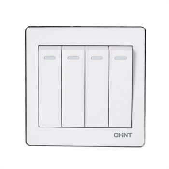 Công tắc bốn 2 chiều CHINT NEW6-D00800 16AX 250V NEW6-D00800