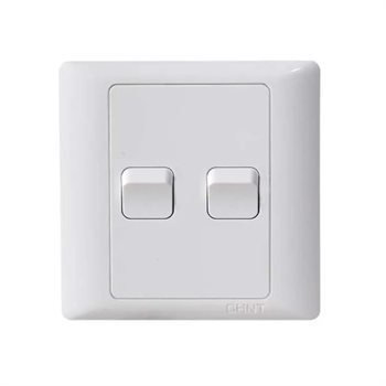 Công tắc đôi 1 chiều CHINT NEW7-G00310 16A 250V NEW7-G00310