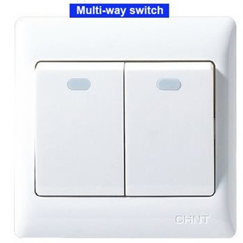 Công tắc đôi đa chiều CHINT NEW7-G07200A 10A 250V NEW7-G07200A