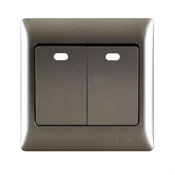Công tắc đôi đa chiều CHINT NEW7-G07201A 10A 250V NEW7-G07201A