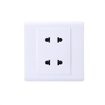 Ổ cắm đôi CHINT NEW7-G104 10A 250V NEW7-G104