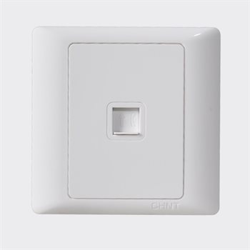 Ổ cắm điện thoại đơn 4 lõi CHINT NEW7-G20300A NEW7-G20300A