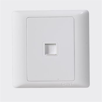 Ổ cắm mạng Cat 6 đơn 8 lõi CHINT NEW7-G20410 NEW7-G20410