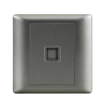 Ổ cắm mạng Cat 6 đơn 8 lõi CHINT NEW7-G20411 NEW7-G20411