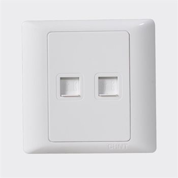 Ổ cắm đơn thoại đôi 4 lõi CHINT NEW7-G20800A NEW7-G20800A