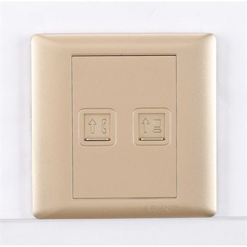 Ổ cắm đơn thoại, ổ cắm mạng Cat 6 CHINT NEW7-G20912A NEW7-G20912A