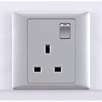 Ổ cắm 3 chấu có công tắc CHINT NEW7-G42708 13A 250V NEW7-G42708