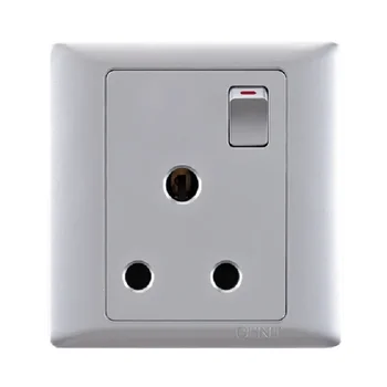 Ổ cắm đơn 3 chấu có công tắc CHINT NEW7-G42908 15A 250V NEW7-G42908