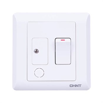 Công tắc bật an toàn CHINT NEW7-G99700with Công tắc đơn 1 chiều 13A 250V NEW7-G99700