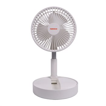Quạt sạc gấp gọn Nanoco NFF1617W/P NFF1617W