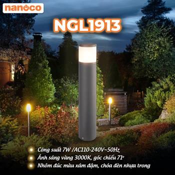 Đèn Sân Vườn LED Nanoco NGL1913 7W NGL1913