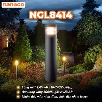 Đèn Sân Vườn LED Nanoco NGL8414 15W NGL8414