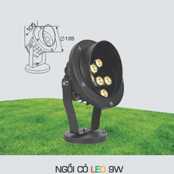 Đèn rọi cỏ Anfaco NGỒI CỎ LED 9W NGỒI CỎ LED 9W