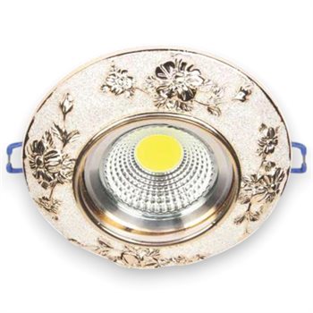 Đèn Downlight âm trần Led COB Tròn 3W, Ø110, khoét lỗ Ø60, ánh sáng trắng NH 312