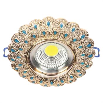 Đèn Downlight âm trần Led COB Tròn 3W, Ø110, khoét lỗ Ø60, ánh sáng trắng NH 318