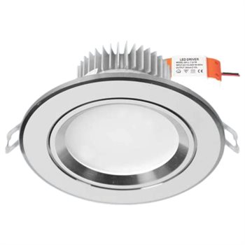 Đèn Downlight âm trần Led Tròn 3W, Ø100*H40, khoét lỗ Ø60, ánh sáng trắng và vàng NH 548