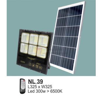 Đèn pha năng lượng Led 300W > 6500K - L325*W325 - có remote NL 39