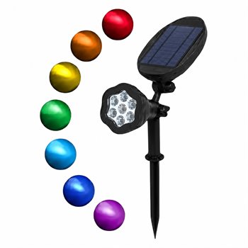 Đèn Led Rọi NLMT 8W, 7 màu RGB NLR/08/RGB
