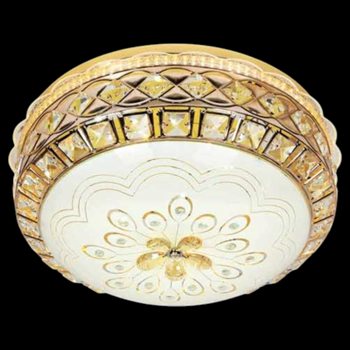 Đèn mâm tròn mica led 30W, Ø500 x H200, 3 màu ánh sáng NM 245 LED