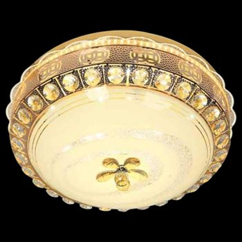 Đèn mâm tròn mica led 30W, Ø500 x H200, 3 màu ánh sáng NM 248 LED