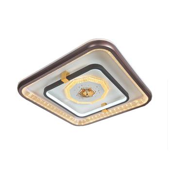 Đèn mâm ốp trần vuông mica Ø500*H100, Led 3 màu ánh sáng NM 3002A