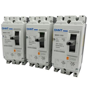 MCCB CHINT NM8NDC-250B TM 160 2P ngắn mạch NM8NDC-250B TM 160 2P