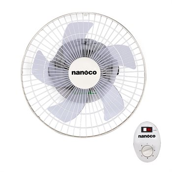 Quạt đảo trần Nanoco NOF1609 47W màu xám trắng NOF1609