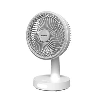 Quạt sạc điện NRF6536W (màu trắng) Nanoco NRF6536W