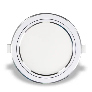Đèn Led Slim Downligt Hera series 7W viền bạc NSD